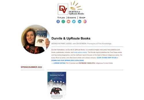 Durvile & UpRoute Books | Purveyors of Fine Knowledge