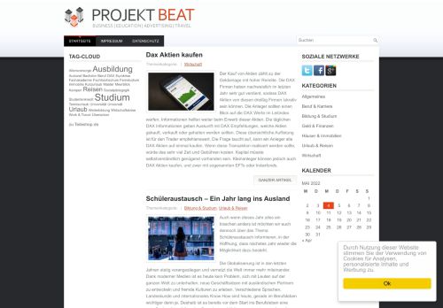 Projekt BEAT | Business | Education | Advertising | Travel