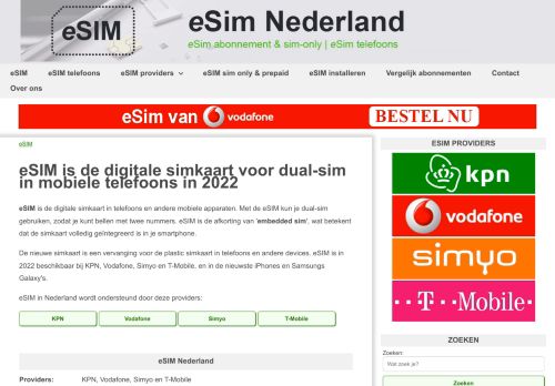 Alles over de eSIM in Nederland - dé digitale simkaart