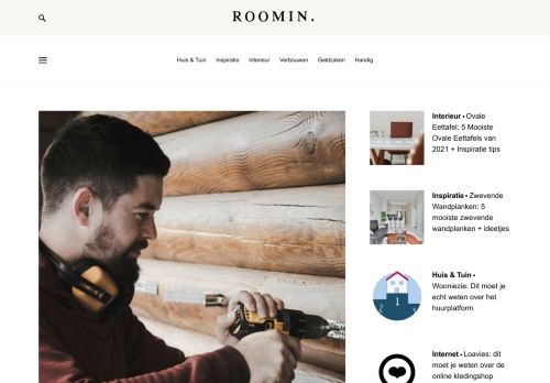 Roomin. - Interieur + Huis & Tuin trends