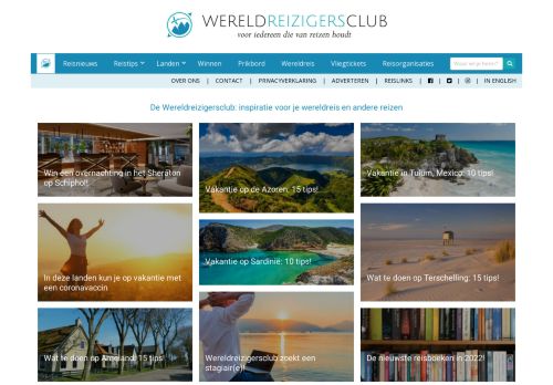 Wereldreizigersclub - voor iedereen die van reizen houdt!