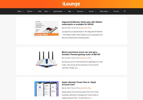 iLounge - All things iPod, iPhone, iPad and Beyond
