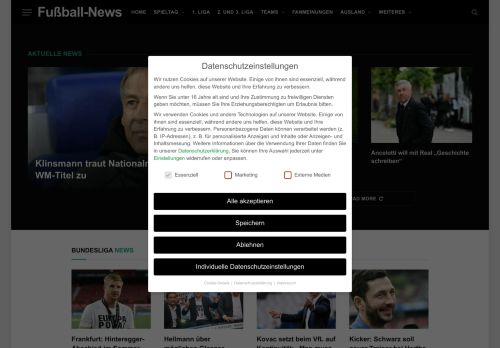 Fußball Magazin Bundesliga News und Champions League