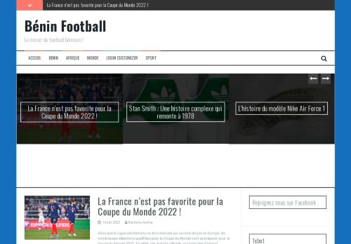 Bénin Football - Le miroir du football béninois !
