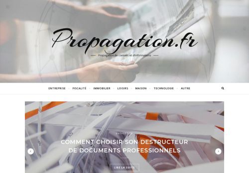 Propagation.fr - Propagation de conseils et dinformations
