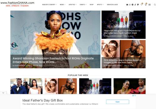 Fashion GHANA - African Fashion Magazine, Blog & Online Store
