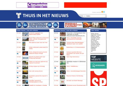 Regionaal nieuws voor Maasland en Meierij | Thuisinhetnieuws.nl
