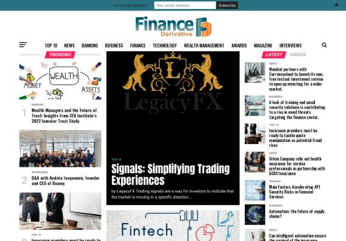 Finance and Banking Magazine- Finance Derivative | Print and Online