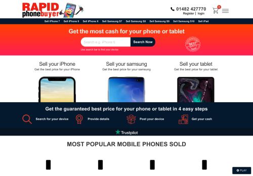Sell My Mobile Phone | Recycle & Trade in | Rapid Phone Buyer