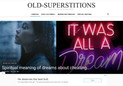 Homepage - Old Superstition