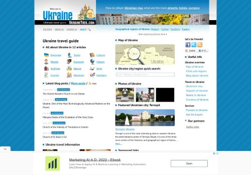 Ukraine travel guide with photos and pictures