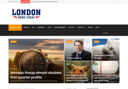 London News Time - Get the latest London & World news from Business, Money, Technology, Health, Auto & Other Sectors
