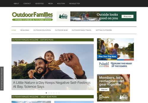 Outdoor Families Magazine - Where Families and Nature Unite
