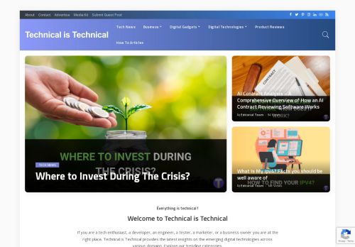 Technical is Technical- Tech Magazine | Technology Blog, News and Reviews