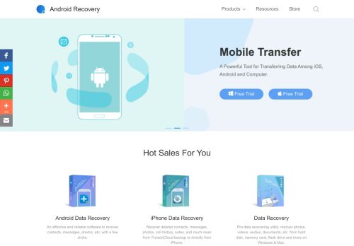 AndroidRecovery: Fix all Android Recovery & Transfer Cases
