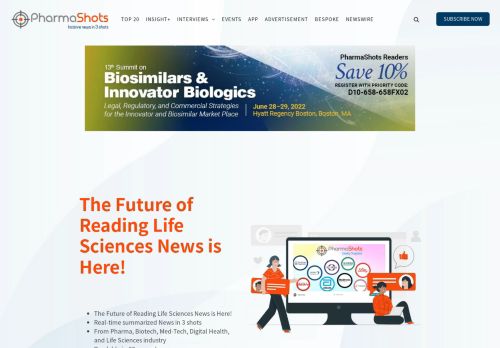 PharmaShots | Incisive News in 3 Shots
