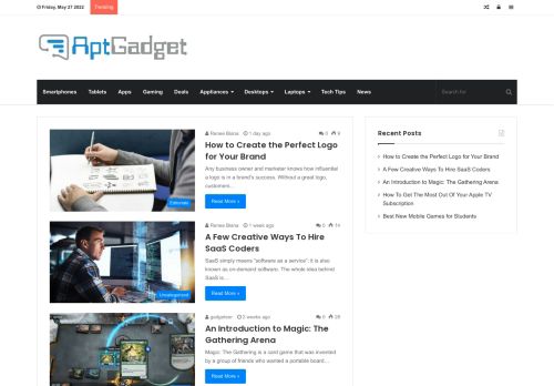 AptGadget.com - Technology Reviews, Products and News
