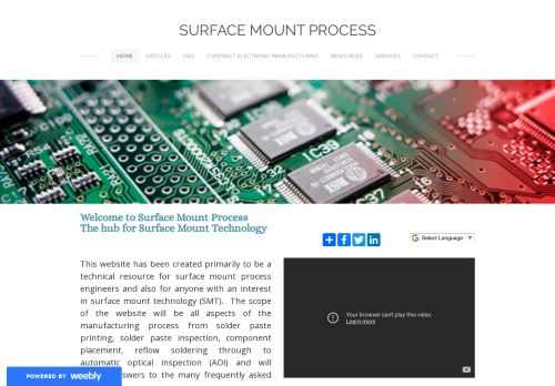 SURFACE MOUNT PROCESS - Surface Mount Process
