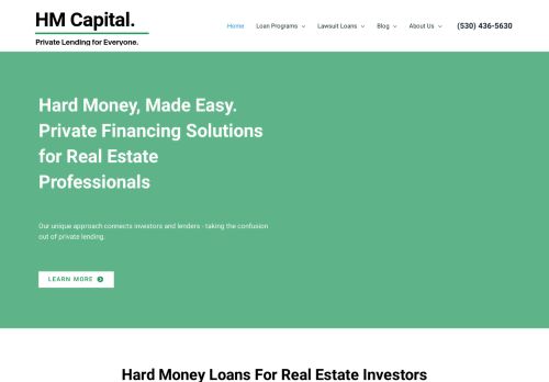 HM Capital - Private Hard Money Loans (up to 80% LTV, 7 Day Close)
