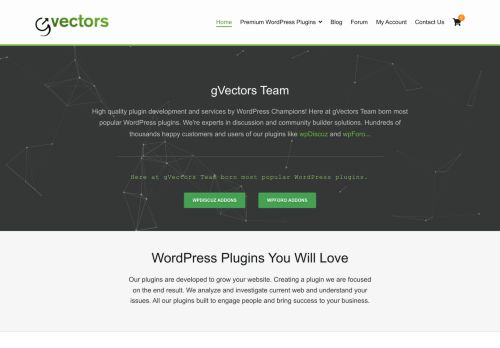 gVectors Team – Professional WordPress Plugins and Services. wpDiscuz, WooDiscuz, Advanced Post Pagination
