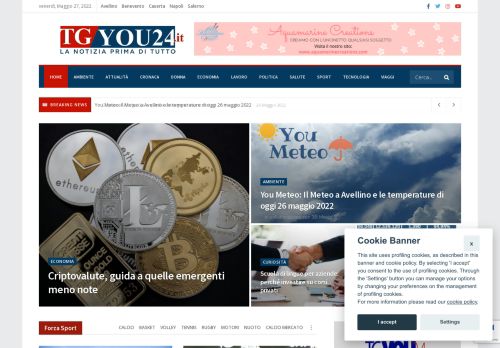 Tg You 24 - Il Tuo Quotidiano Online - Tgyou24.it
