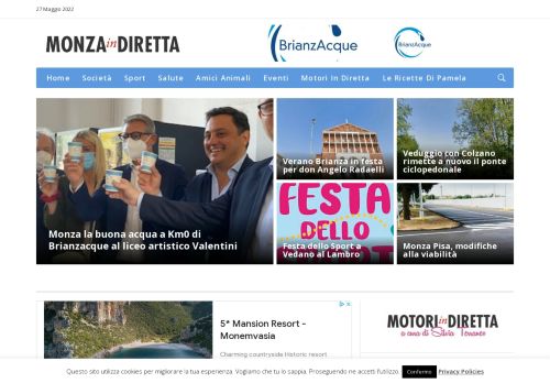 Home Page - Monza in Diretta
