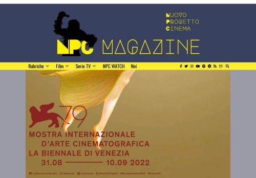 NPC Magazine | Nuovo Progetto Cinema