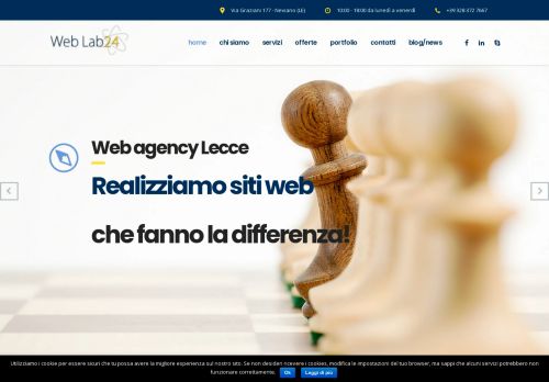 Web agency a Lecce - Realizzazione siti web Lecce e SEO
