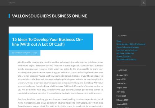 Vallonsduguiers Business Online
