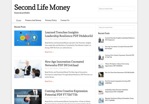 Second Life-Money – Internet Marketing That Involves The Promotion Of Websites
