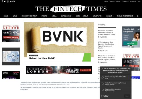 Fintech News & Reviews Daily | The Fintech Times
