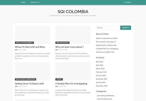 Sqi Colombia – A Traveler To The Philippines Knows The Dance Too Well
