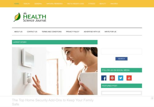 The Health Science Journal - Your Personal Health Library