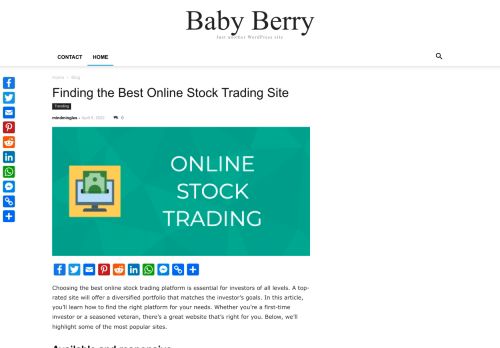 Baby Berry - Just another WordPress site
