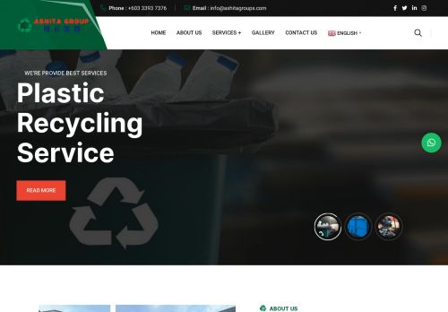 Plastic, Recycle and Lubricant Industry