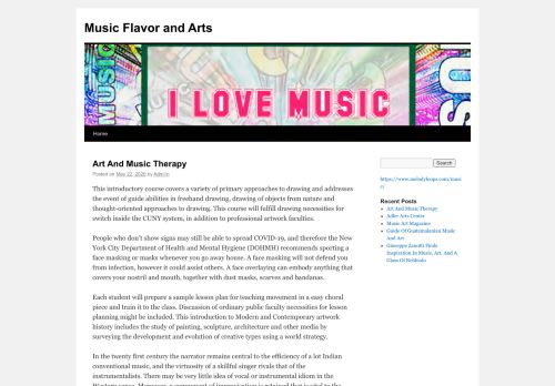 
Music Flavor and Arts	