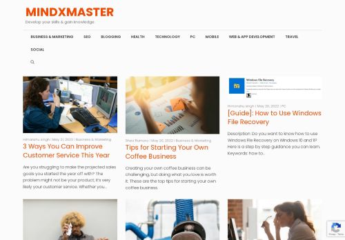 MindxMaster - Develop your skills & gain knowledge.