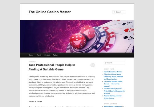 
The Online Casino Master	