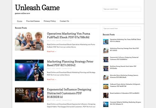 Unleash Game – games online now