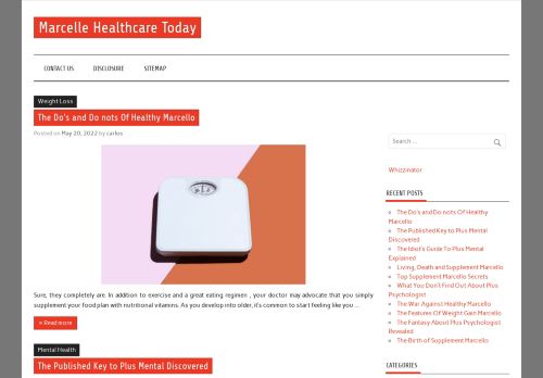 Marcelle Healthcare Today – Health strategies for beginners