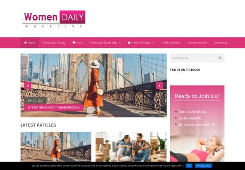 Women Daily Magazine - "Find your journey to happiness"