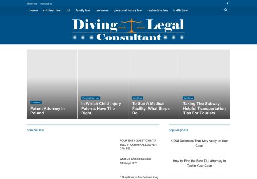 Diving Legal Consultant - Where Law Meets Justice