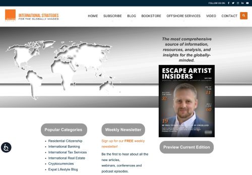 Escape Artist - International Strategies For The Globally Minded
