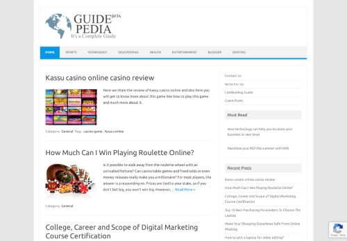 GuidePedia - Get Free Blogger Templates and SEO and Blogging Tips and Tricks