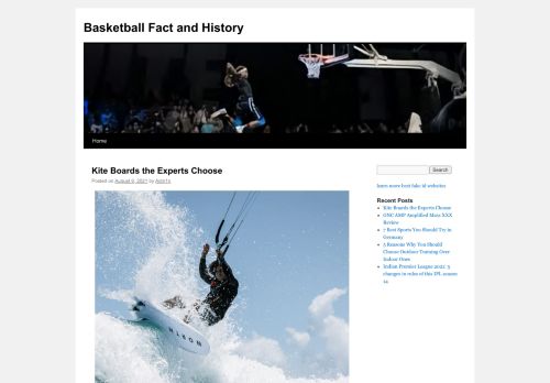 
Basketball Fact and History	
