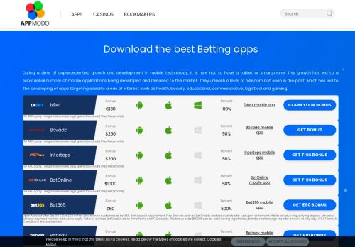 Best Betting Apps for Android and iOS | Download & Install | Appmodo.com