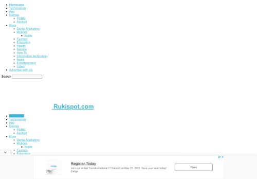 Homepage - Rukispot.com