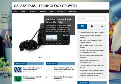 Galaxy Tabs - Technology Growth