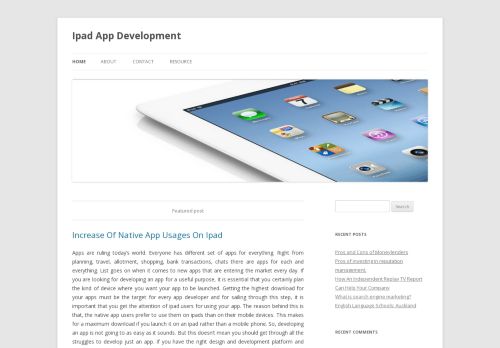 Ipad App Development