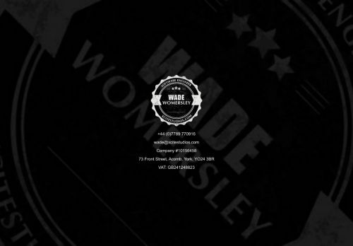 xcitestudios.com - wade womersley york based web developer